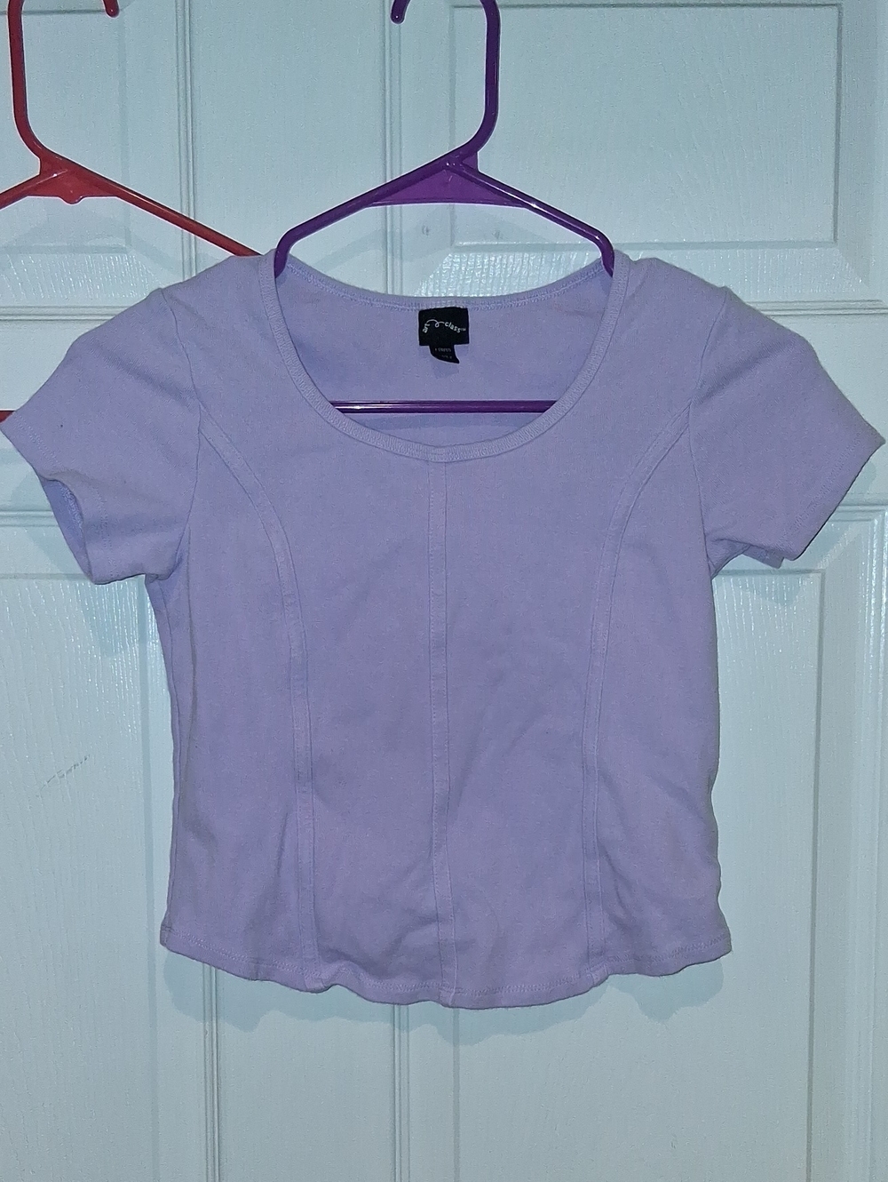 art class Lilac Short-Sleeve Scoop Neck Tee